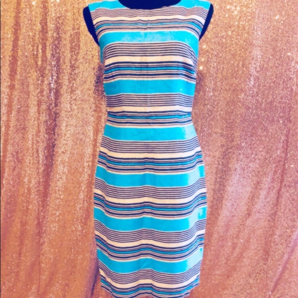 Teal or turquoise summer dress